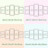 Tableau Soleil Couchant Feng shui dominante Rouge