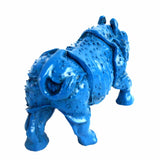 Rhinocéros Bleu protection,décoration Feng Shui