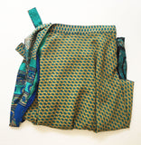 Jupe Portefeuille 100% Soie Naturelle