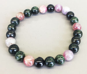 Bracelet Tourmaline Melon d'Eau